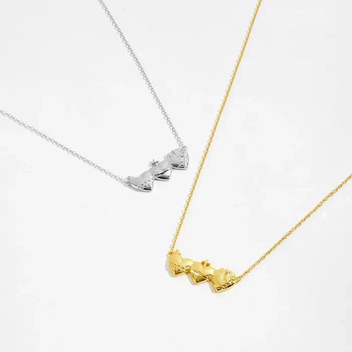 Holy Trilogy Necklace – Jesus, Mary and Joseph