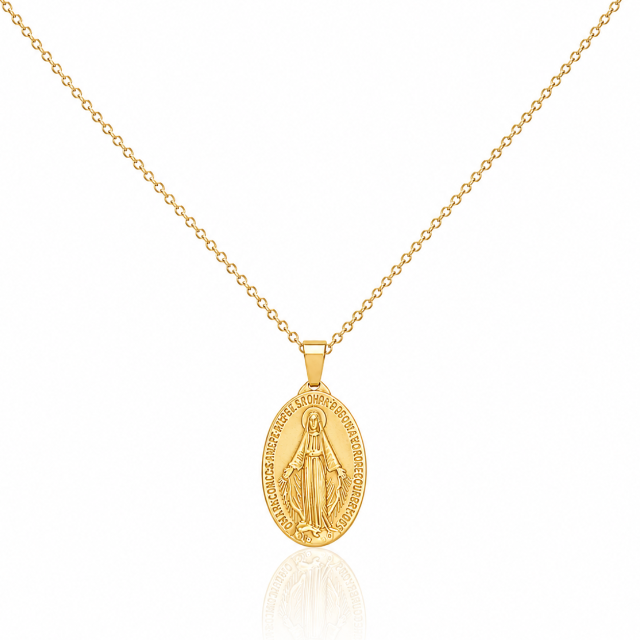 Protection and Grace of the Virgin Mary Necklace