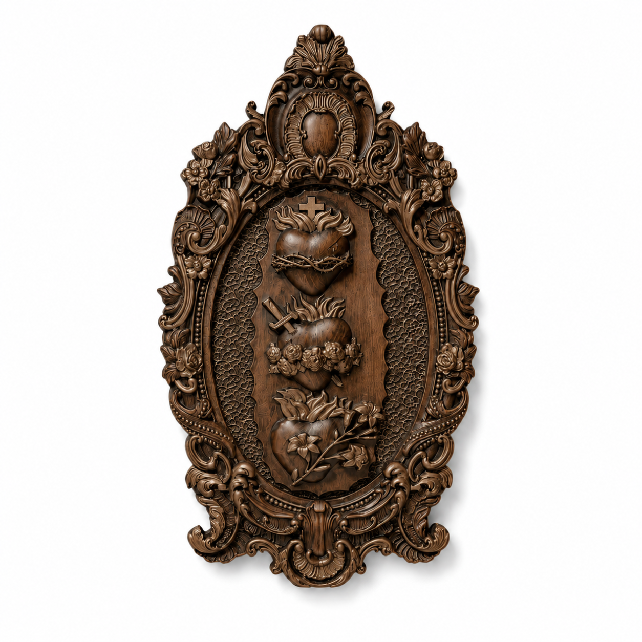 Three Sacred Hearts of the Holy Family