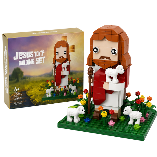 Biblical Building Blocks Jesus and the Sheep — 324 Pieces