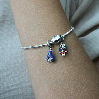 Sacred Charm Bracelet — 925 Silver