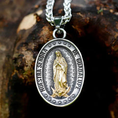 Our Lady of Guadalupe Necklace – Protection and Sacred Faith