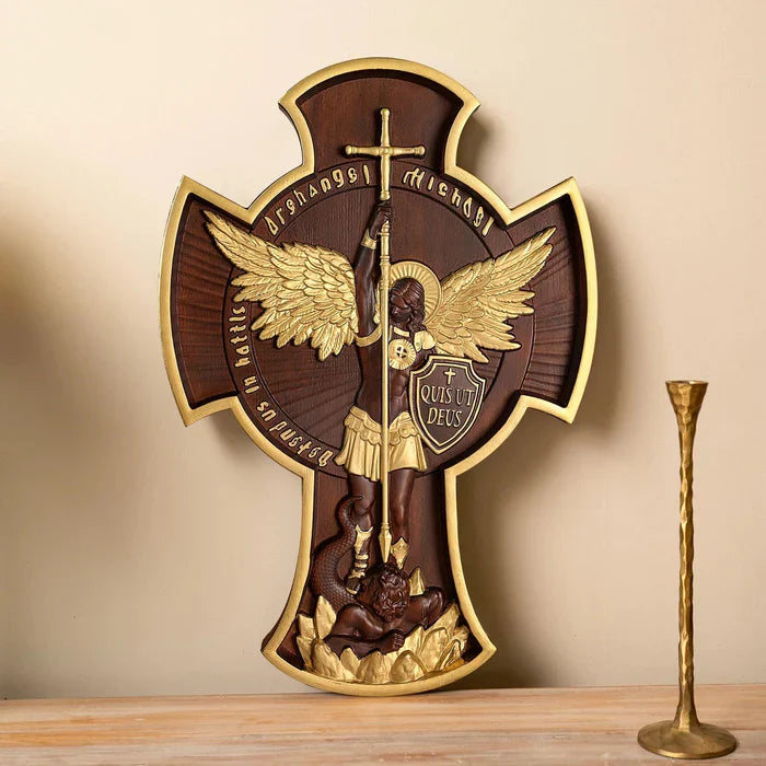 Sculpture of Saint Michael the Archangel