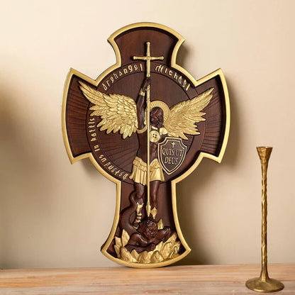 Sculpture of Saint Michael the Archangel