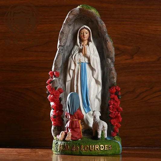 Our Lady of Lourdes – Sacred Image of Faith, Peace and Devotion