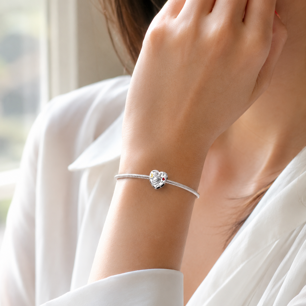 Light in the Darkness Charm 925 Silver