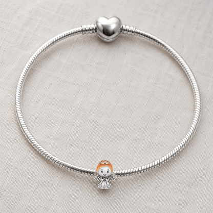 Little Guardian Angel Charm 925 Silver
