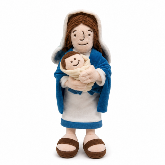 Virgin Mary with the Baby Jesus Plush
