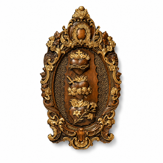 Three Sacred Hearts of the Holy Family