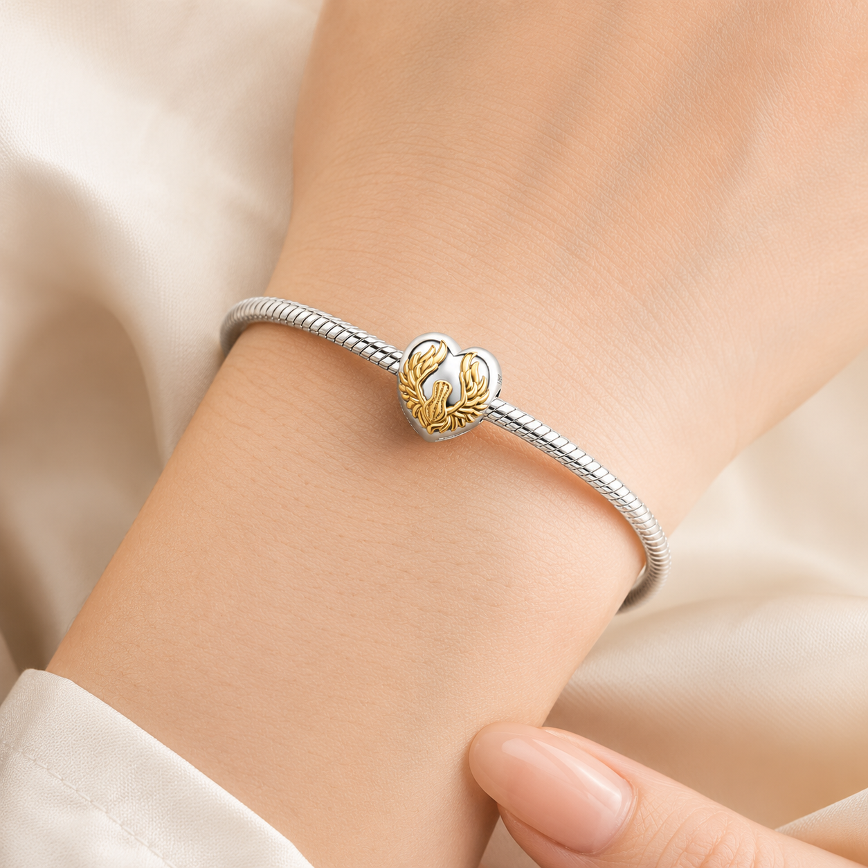 Shelter of Faith Charm 925 Silver