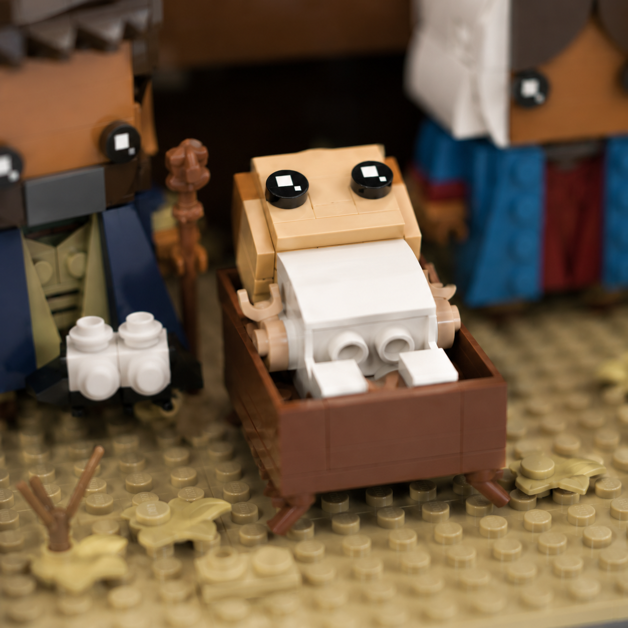 Nativity Manger Building Blocks