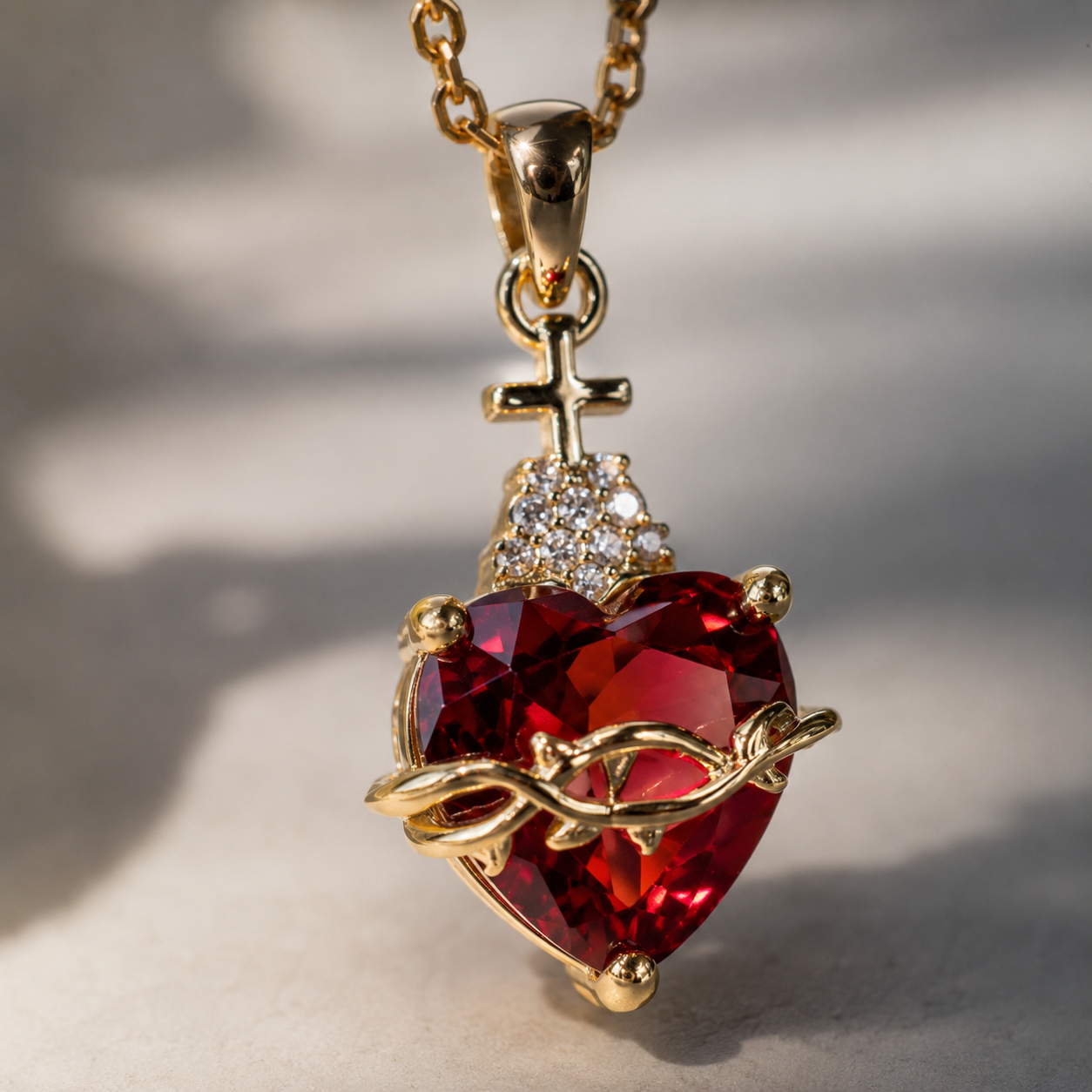 All My Heart Sacred Heart jewelry set