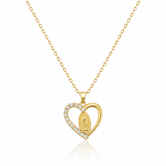 Heart of Guadalupe Necklace