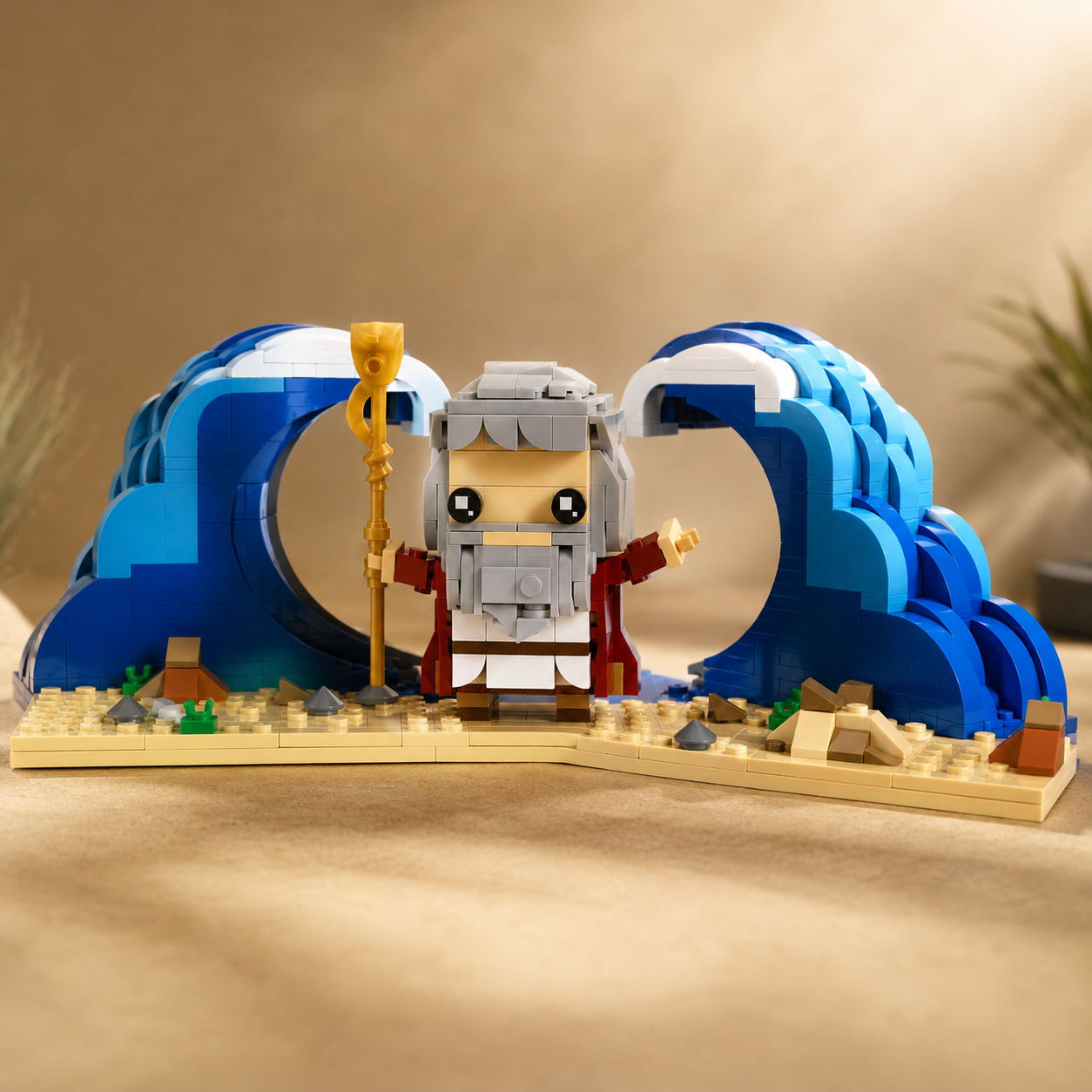 Miracle of the Red Sea Building Blocks