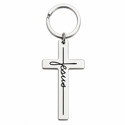 Jesus Redeemer Keychain