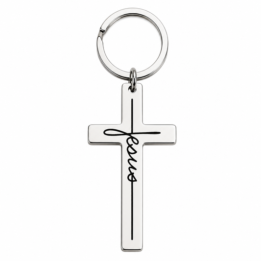 Jesus Redeemer Keychain