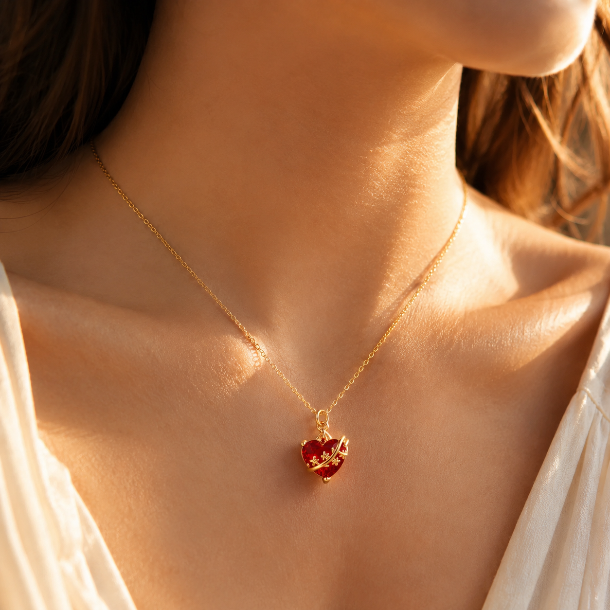 Chaste Heart of Saint Joseph Necklace