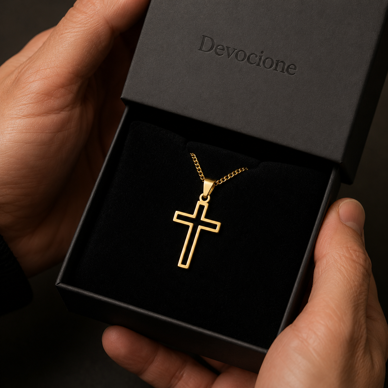 Minimalist Faith Cross Necklace