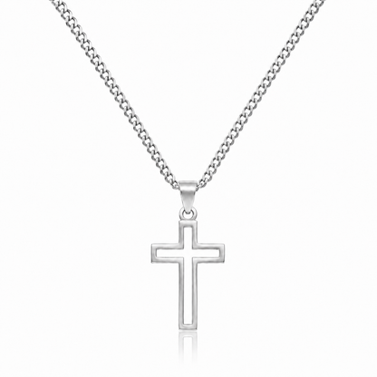 Minimalist Faith Cross Necklace
