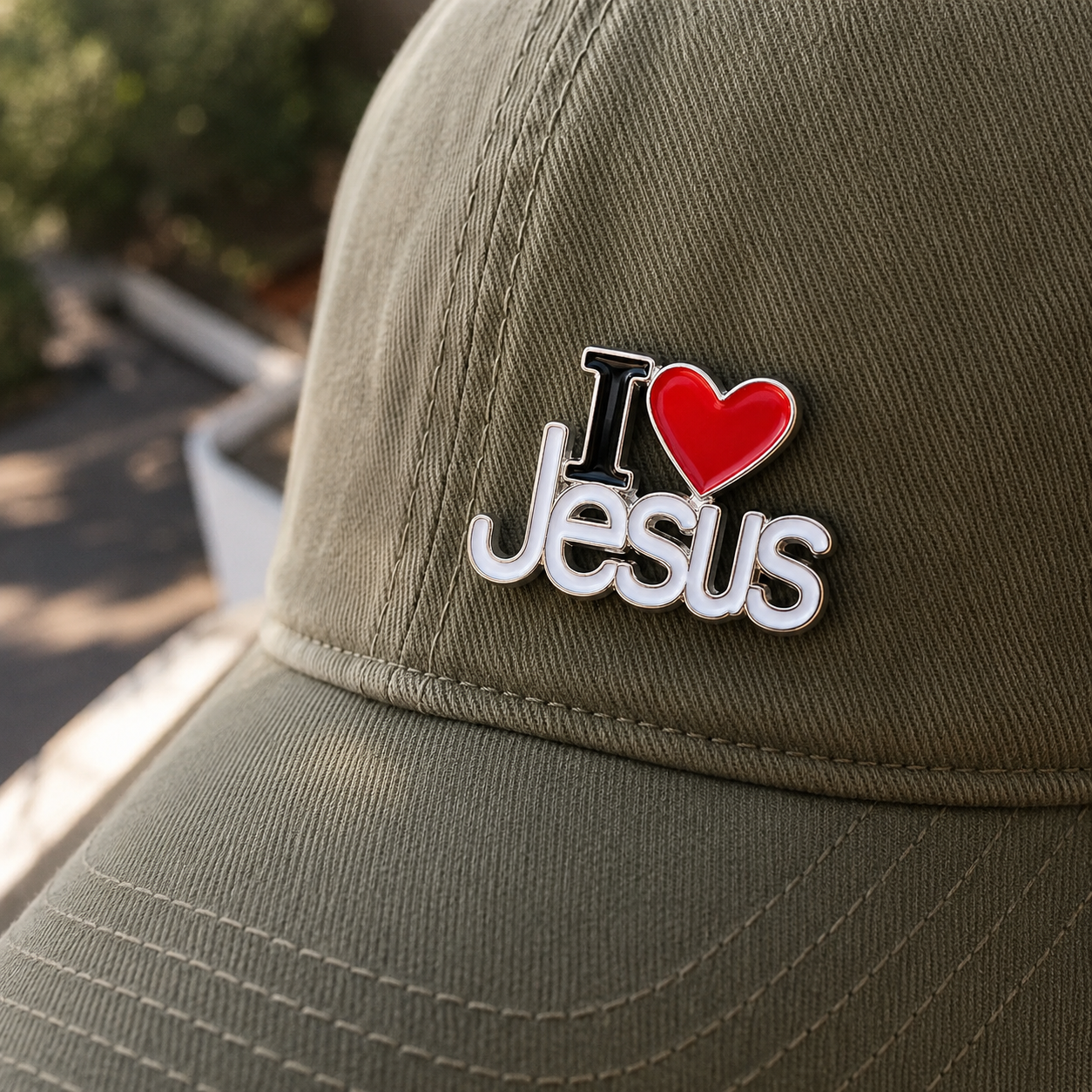 I Love Jesus Pin