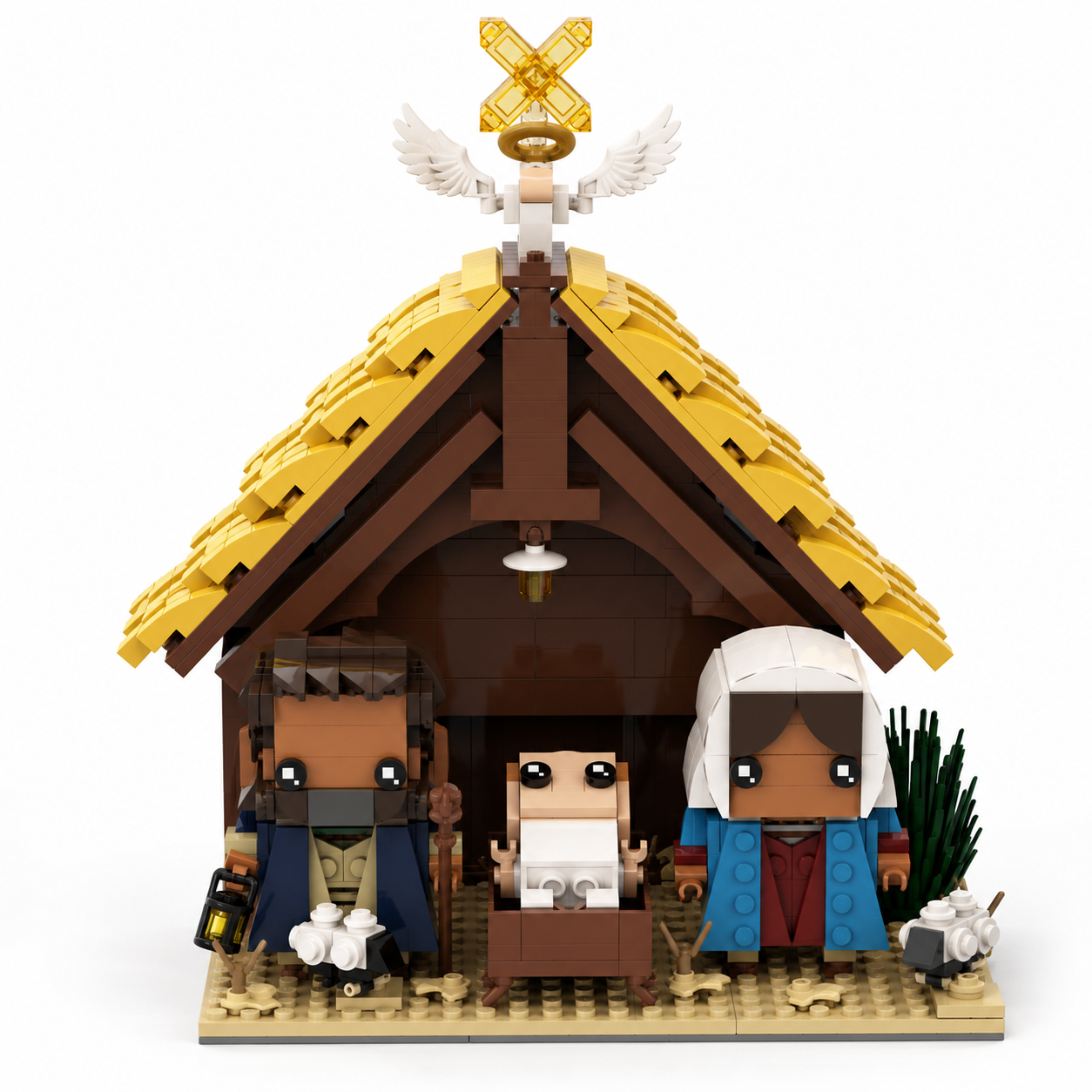 Nativity Manger Building Blocks