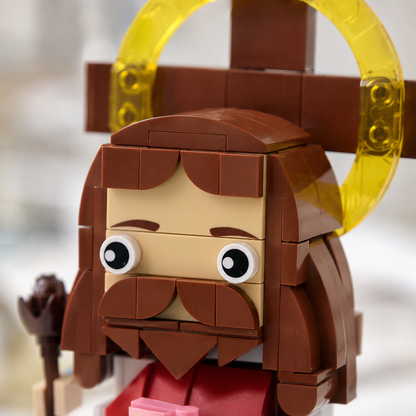 Jesus and Virgin Mary Building Blocks