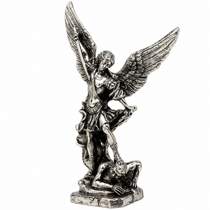 Archangel Saint Michael — Statue of Protection and Divine Justice