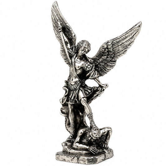 Archangel Saint Michael — Statue of Protection and Divine Justice