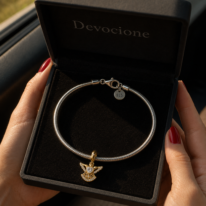 Keeper of the Heart Charm 18k Gold Plated