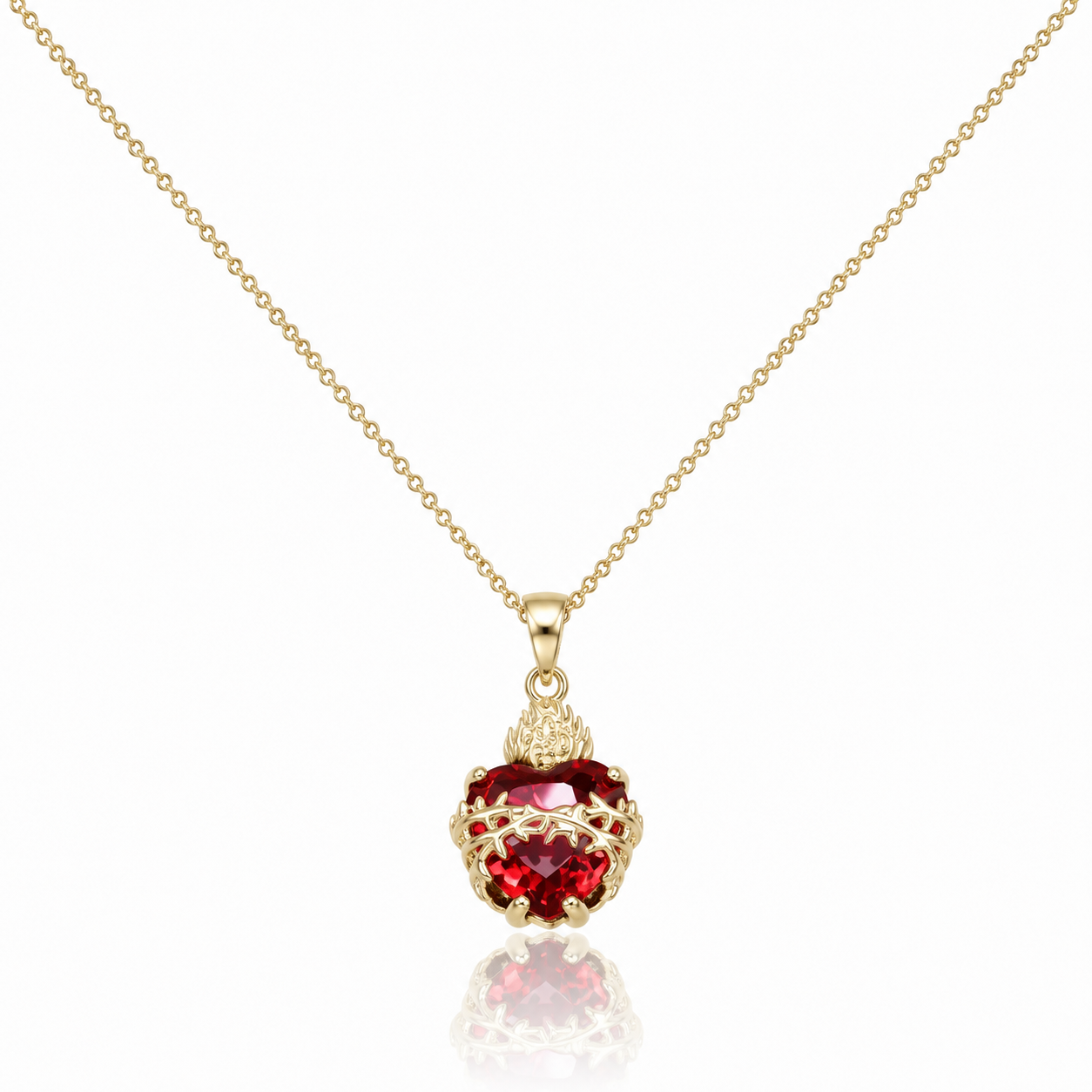 Devotion to the Sacred Heart Necklace