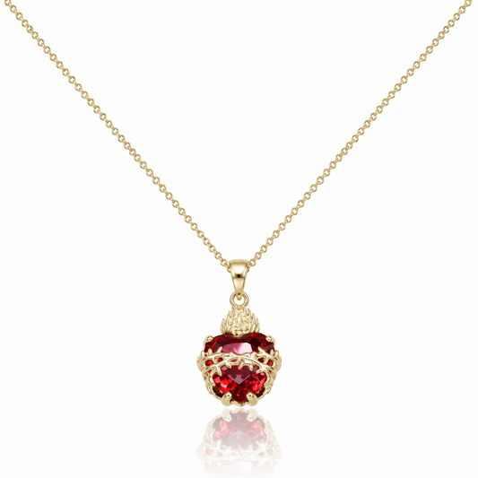 Devotion to the Sacred Heart Necklace