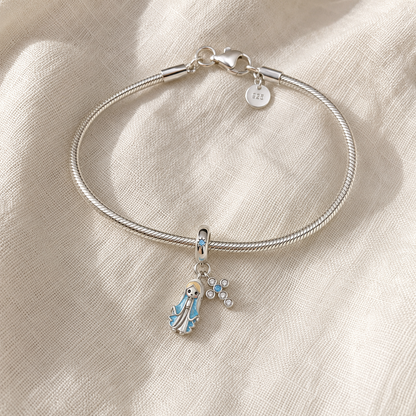 Our Lady of Graces Charm — 925 Silver
