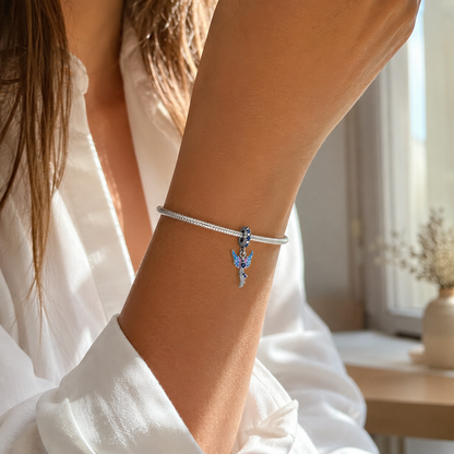 Fly Again Charm 925 Silver