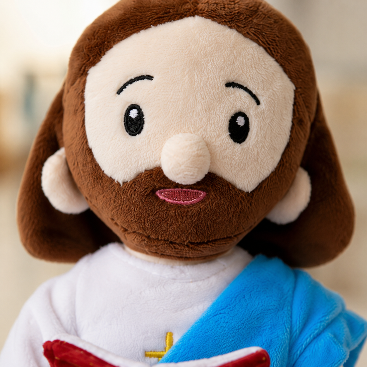 Jesus with the Bible Plush Doll