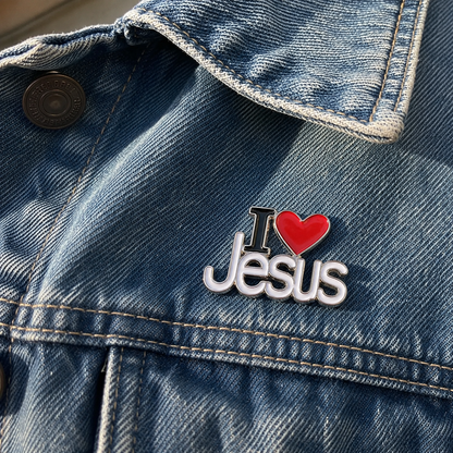 I Love Jesus Pin