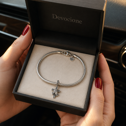 Praying Hands Charm 925 Silver