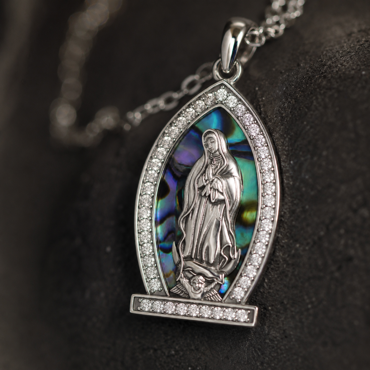 Mantle of Stars Guadalupe Necklace