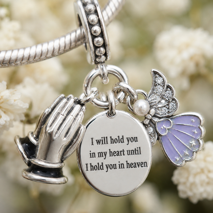 Until I Hold You in Heaven Charm 925 Silver