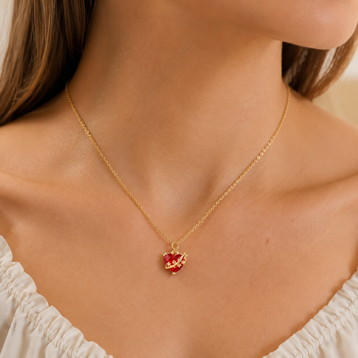 Chaste Heart of Saint Joseph Necklace