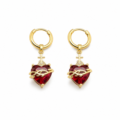 Sacred Heart Earrings