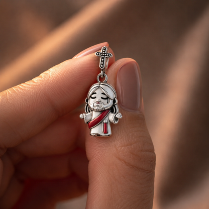 Christ King of Glory Charm — 925 Silver