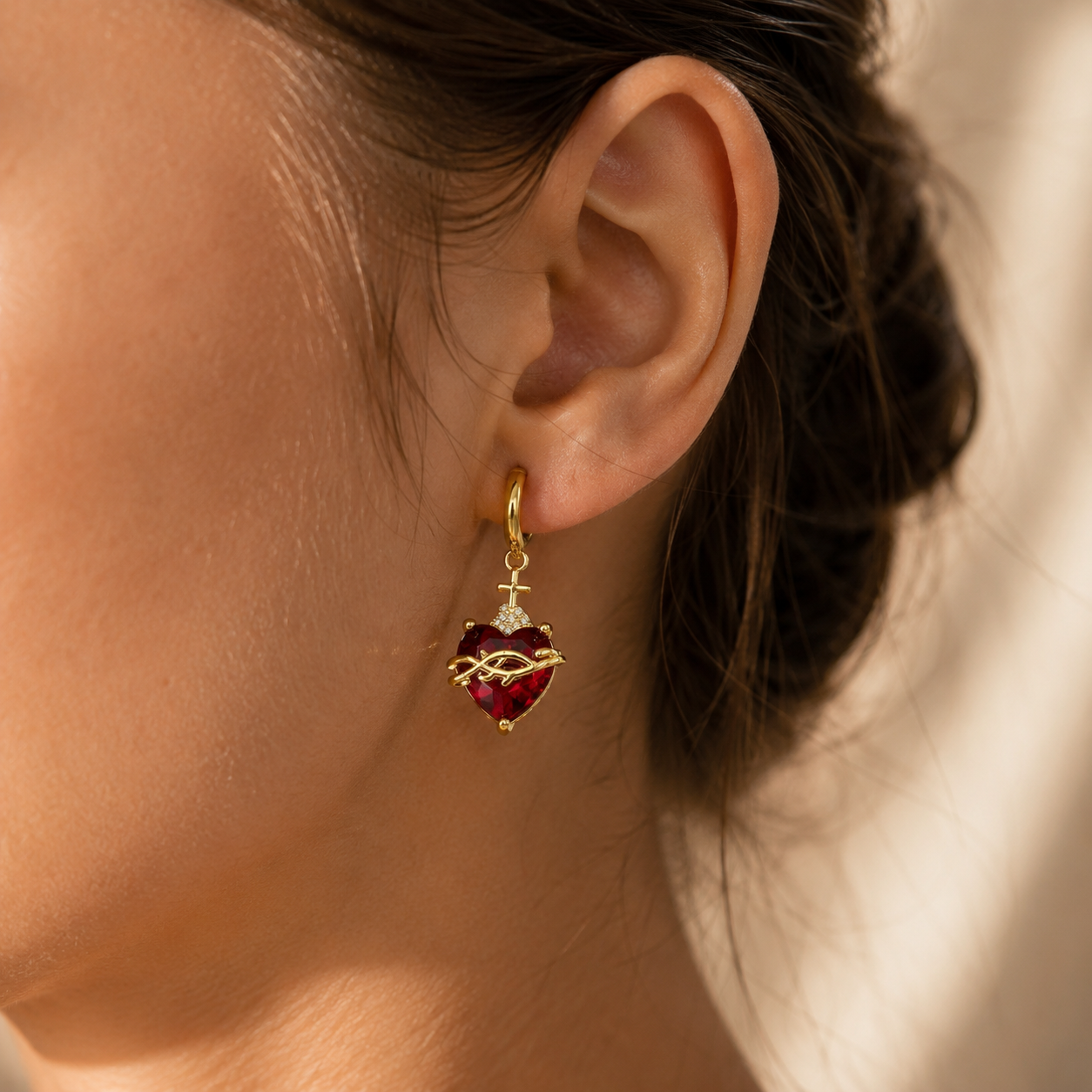 Sacred Heart Earrings