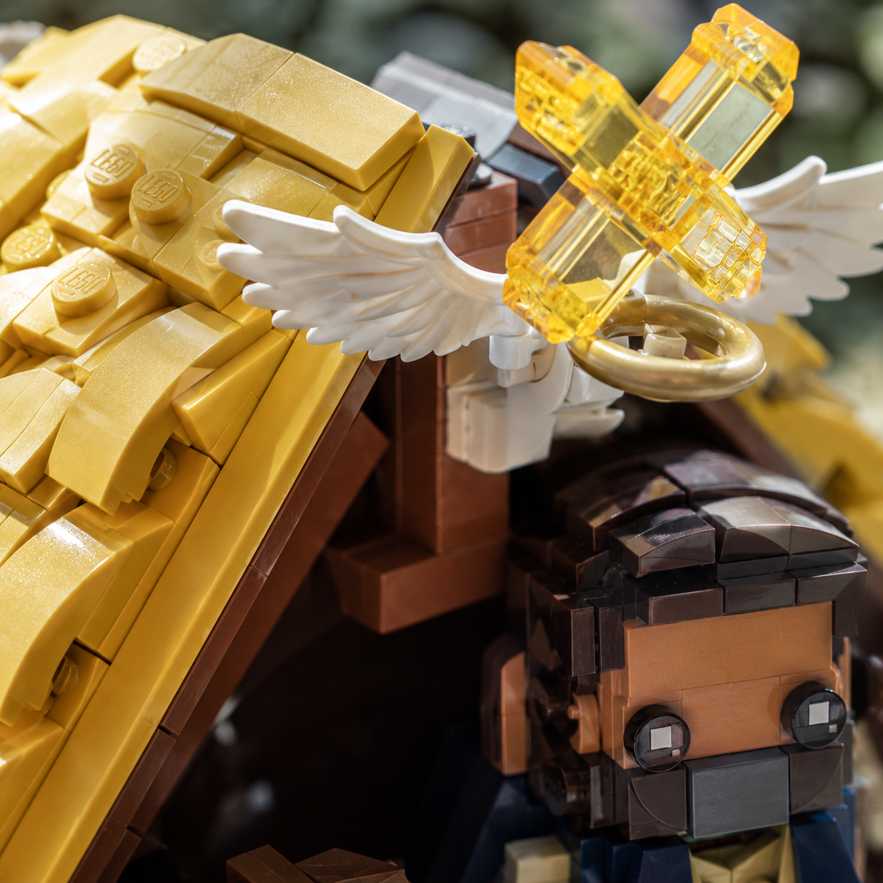 Nativity Manger Building Blocks