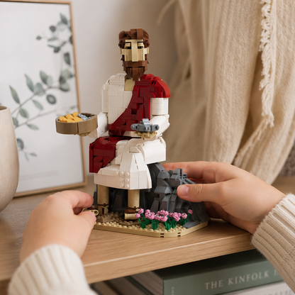 Jesus Multiplying the Loaves and Fishes Building Blocks