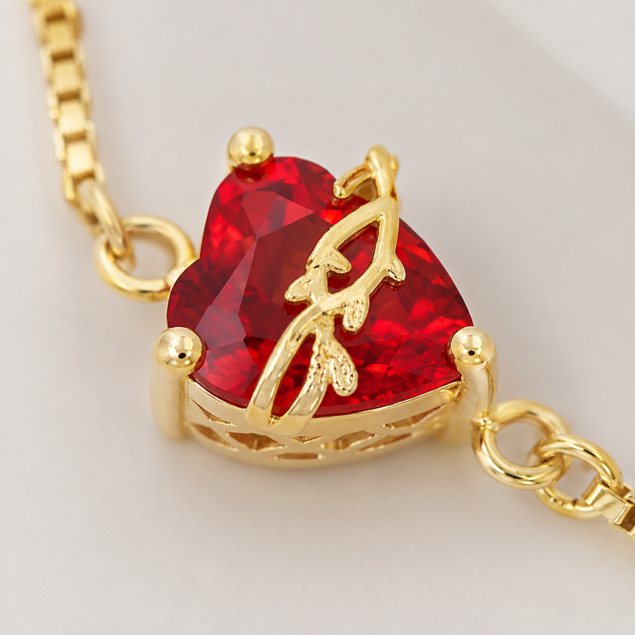 Flame of the Sacred Heart Bracelet