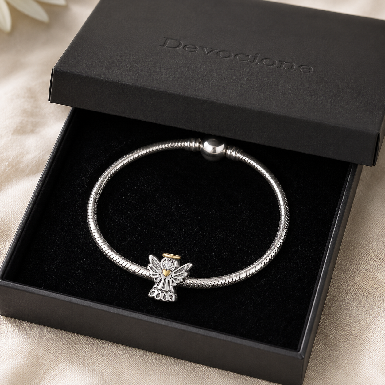 Guardian of Every Step Charm 925 Silver