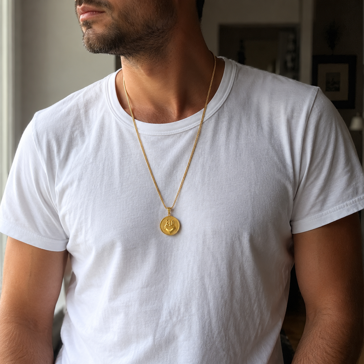Burning Heart Necklace