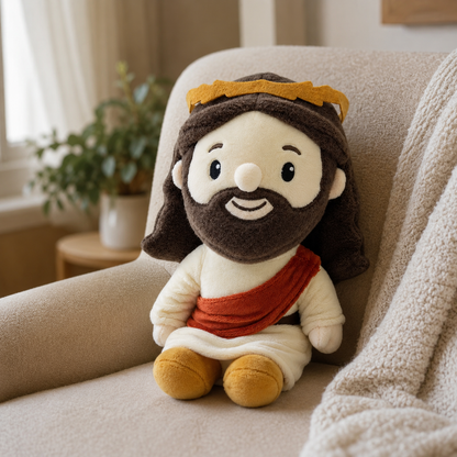 Jesus with Crown Plush
