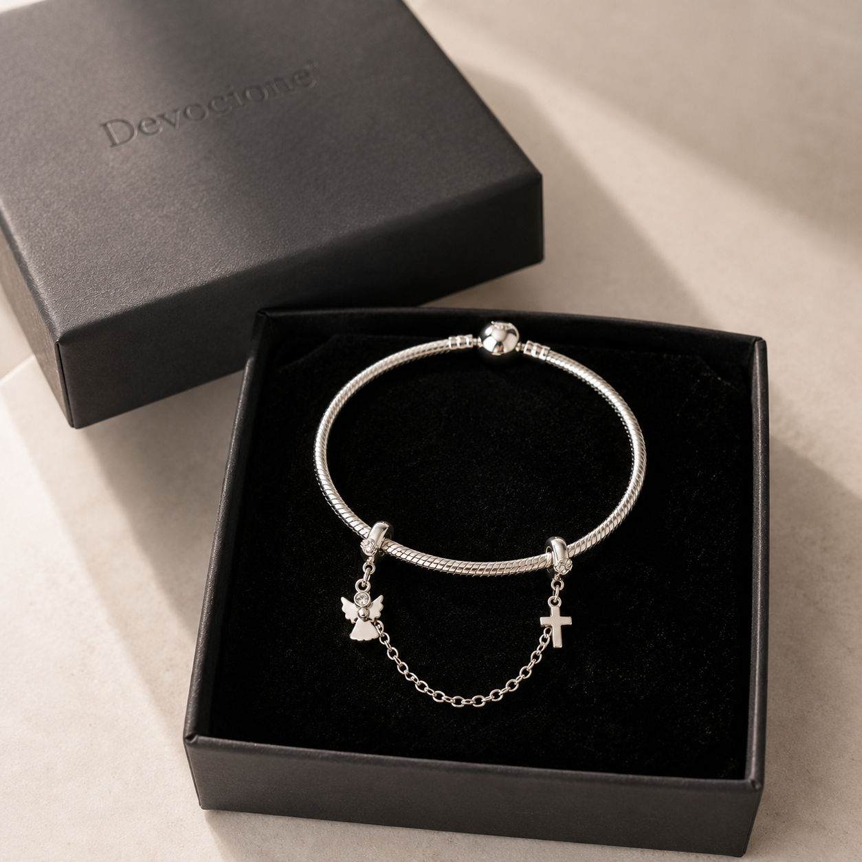 Divine Shelter Charm 925 Silver