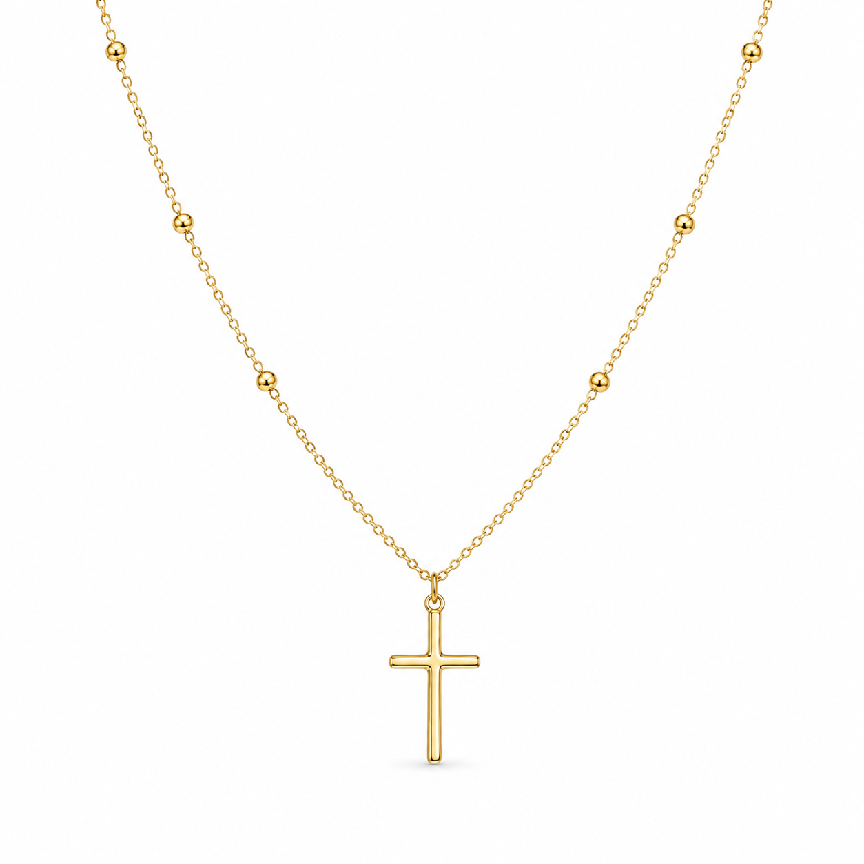 Simple Cross Necklace